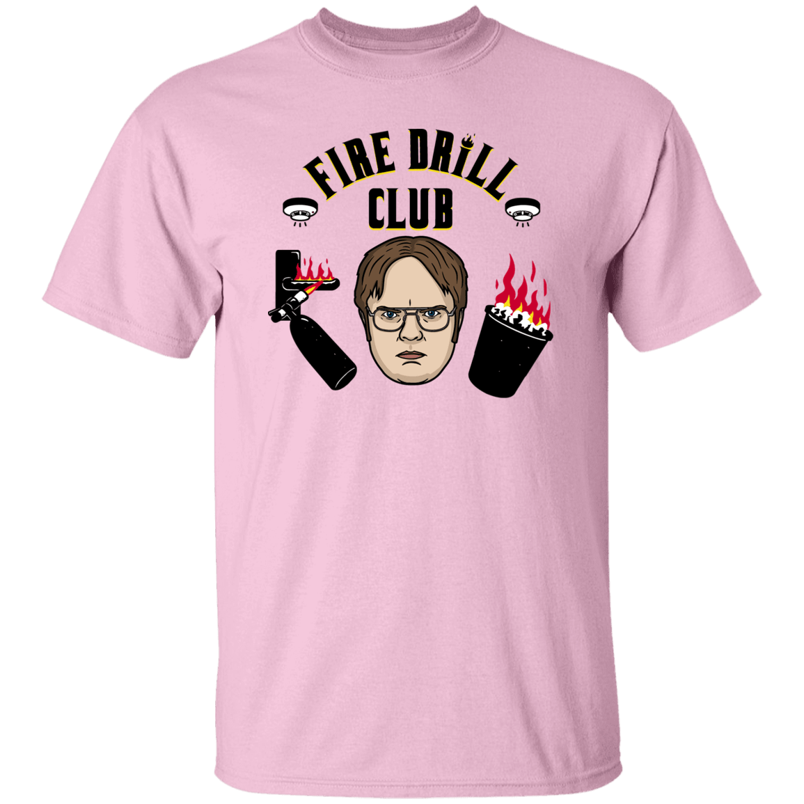 T-Shirts Light Pink / S Fire Drill Club T-Shirt