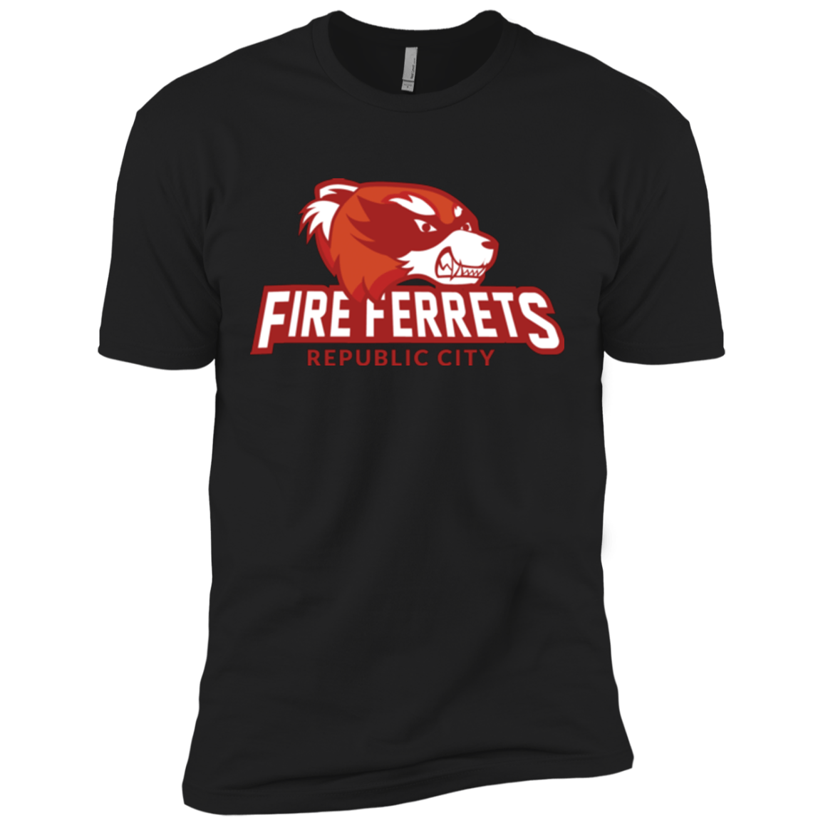 T-Shirts Black / X-Small Fire Ferrets Men's Premium T-Shirt