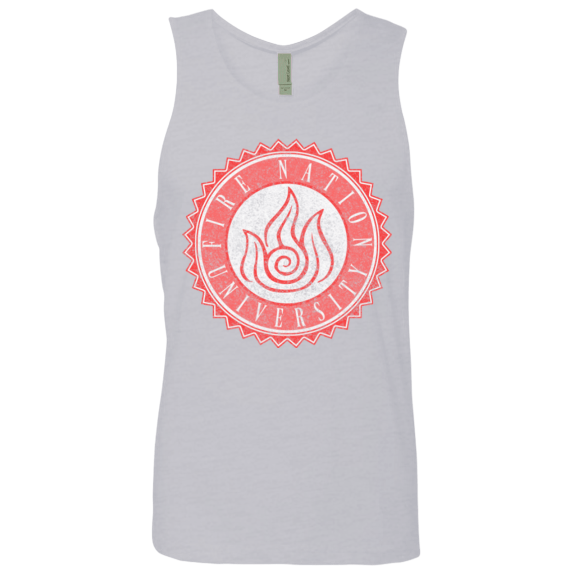 T-Shirts Heather Grey / Small Fire Nation Univeristy Men's Premium Tank Top