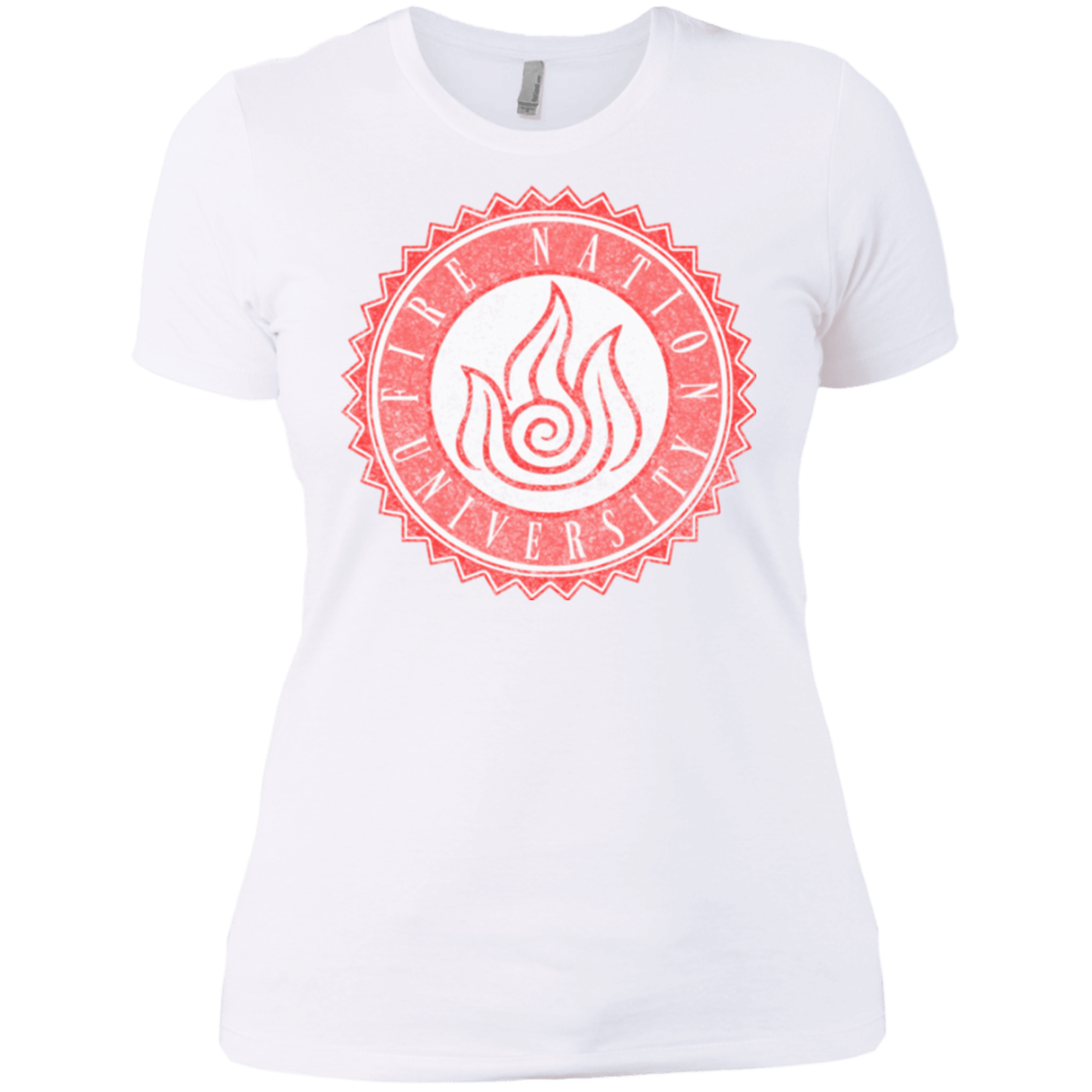 T-Shirts White / X-Small Fire Nation Univeristy Women's Premium T-Shirt