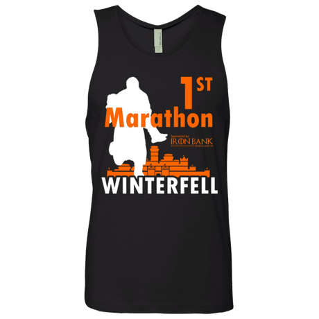 T-Shirts Black / Small First marathon Men's Premium Tank Top