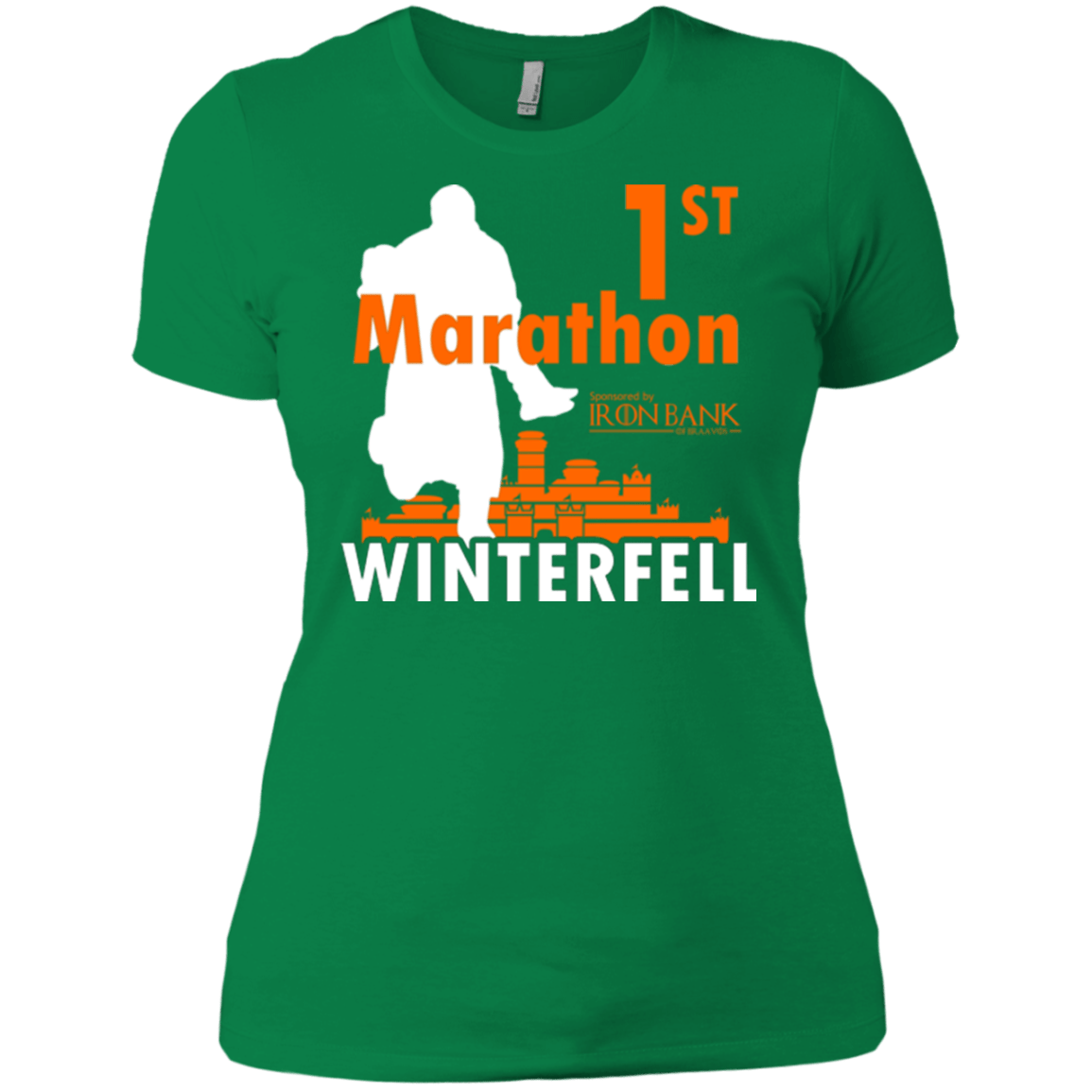 T-Shirts Kelly Green / X-Small First marathon Women's Premium T-Shirt