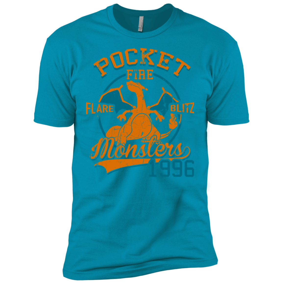 T-Shirts Turquoise / X-Small FLARE BLITZ Men's Premium T-Shirt
