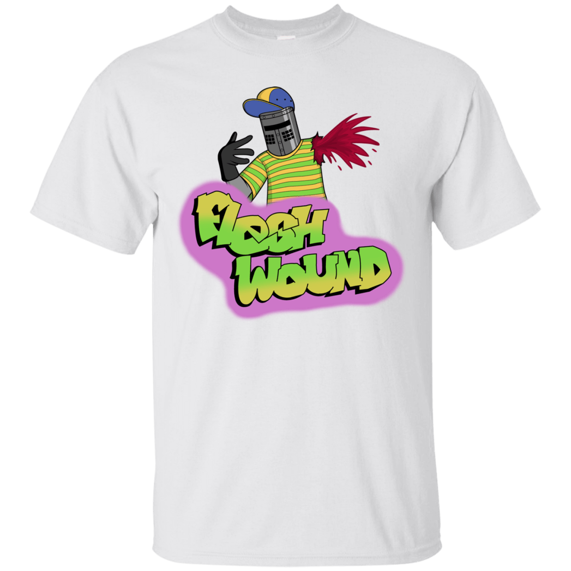 T-Shirts White / S Flesh Wound T-Shirt