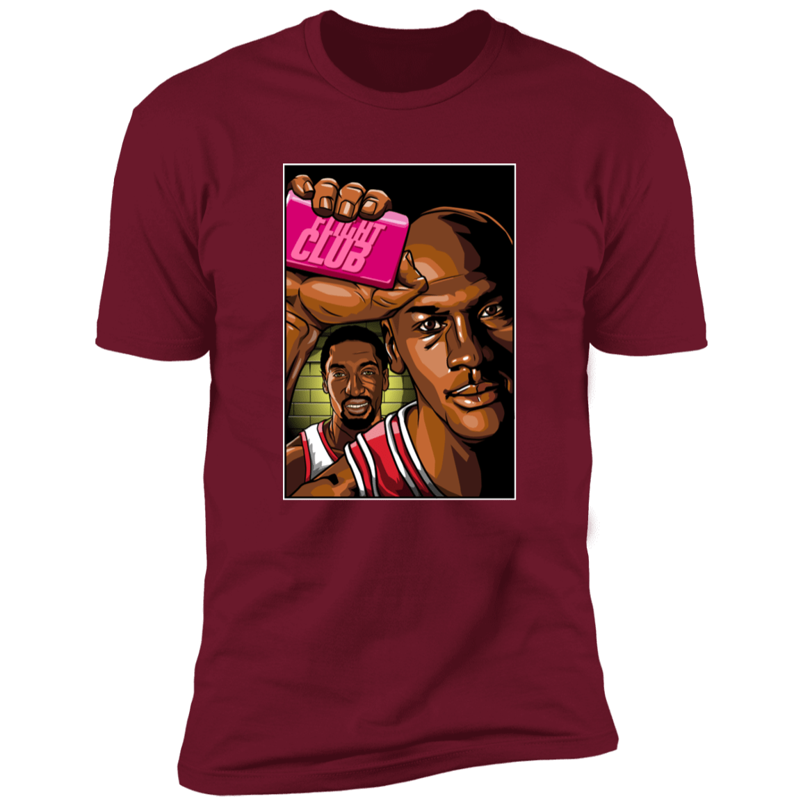 T-Shirts Cardinal / S Flight Club Men's Premium T-Shirt