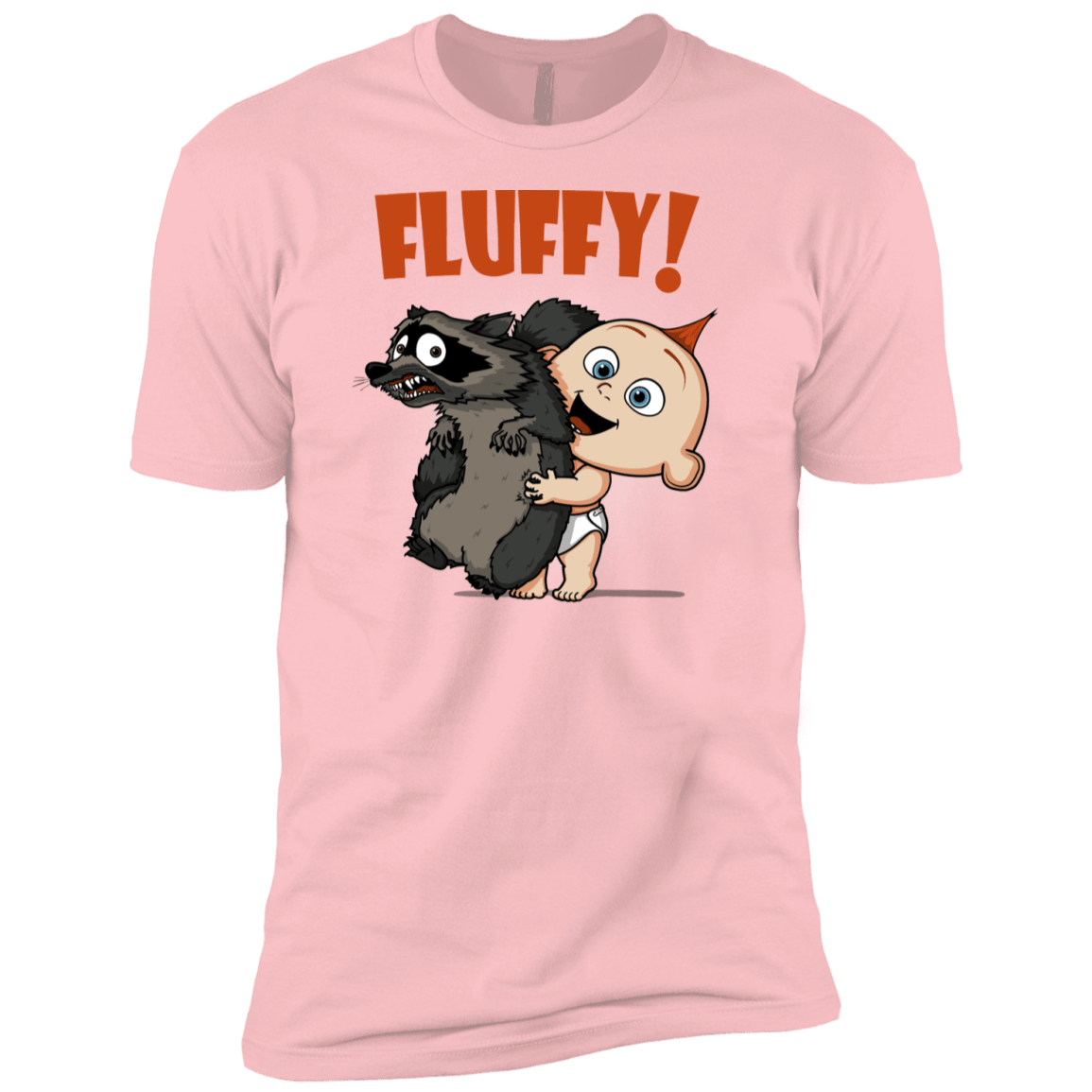 T-Shirts Light Pink / YXS Fluffy Raccoon Boys Premium T-Shirt