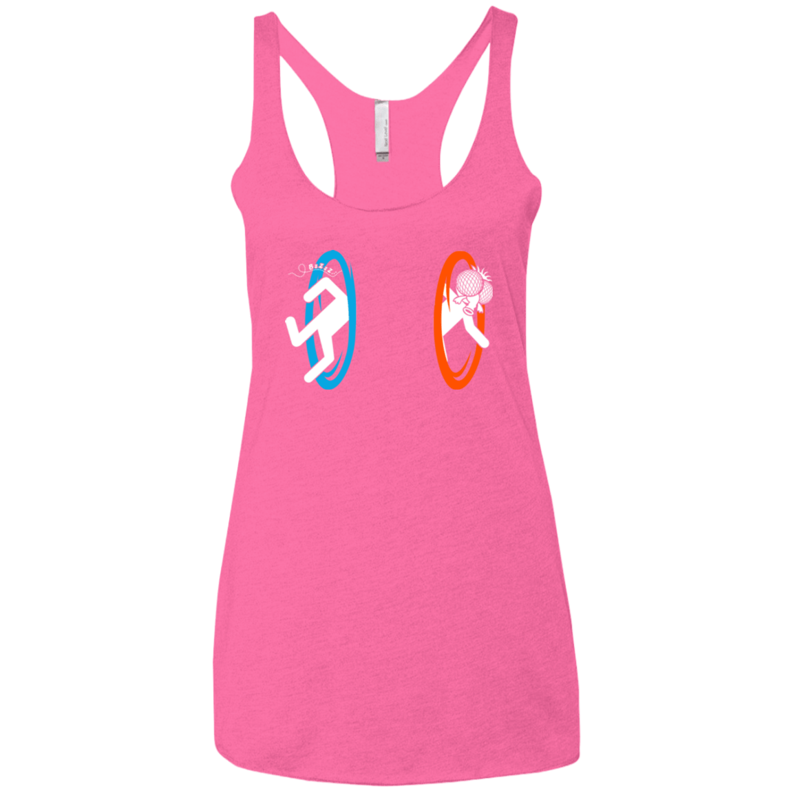 T-Shirts Vintage Pink / X-Small Fly trouble Women's Triblend Racerback Tank