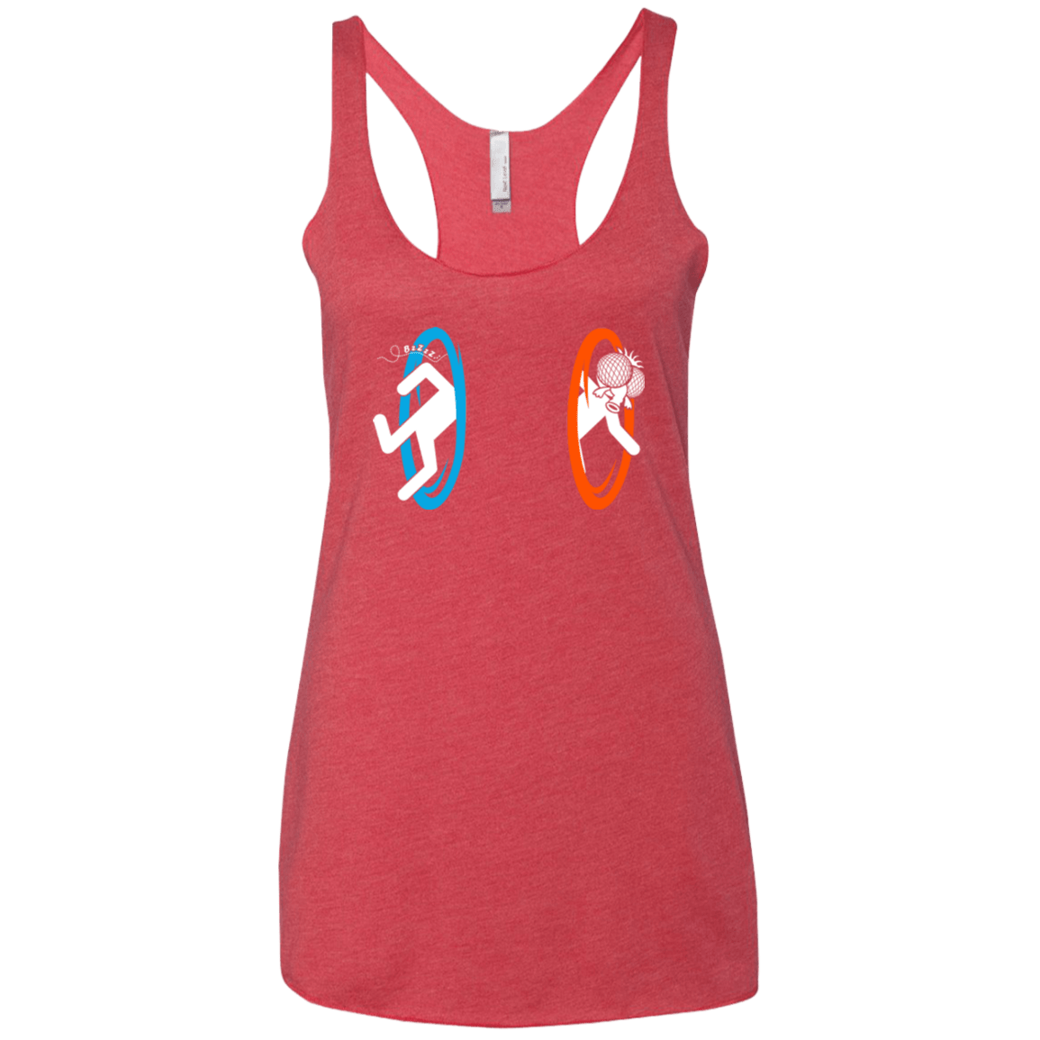 T-Shirts Vintage Red / X-Small Fly trouble Women's Triblend Racerback Tank