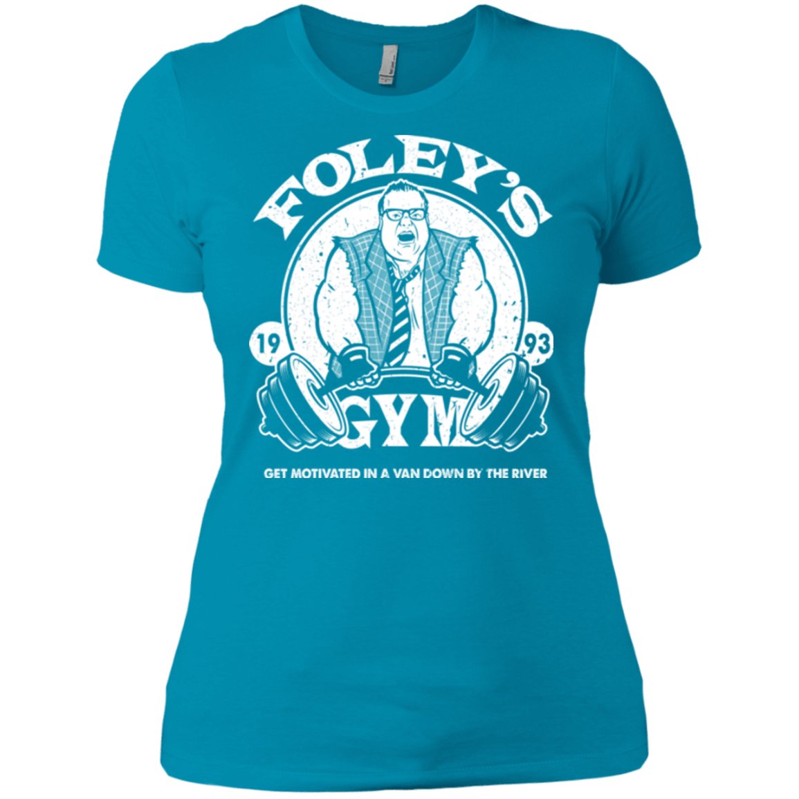 T-Shirts Turquoise / X-Small Foleys Gym Women's Premium T-Shirt
