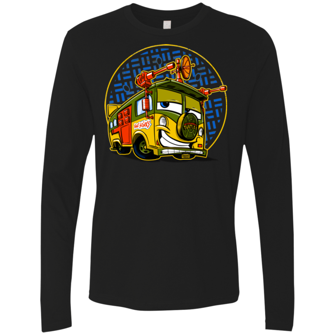 T-Shirts Black / Small Foot Stinks Men's Premium Long Sleeve