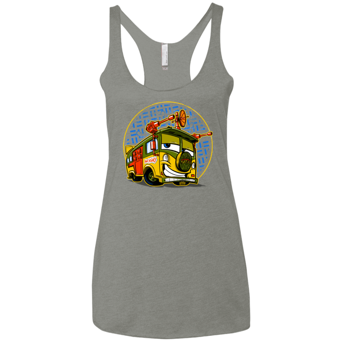 T-Shirts Venetian Grey / X-Small Foot Stinks Women's Triblend Racerback Tank