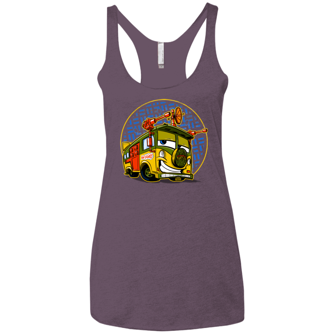 T-Shirts Vintage Purple / X-Small Foot Stinks Women's Triblend Racerback Tank