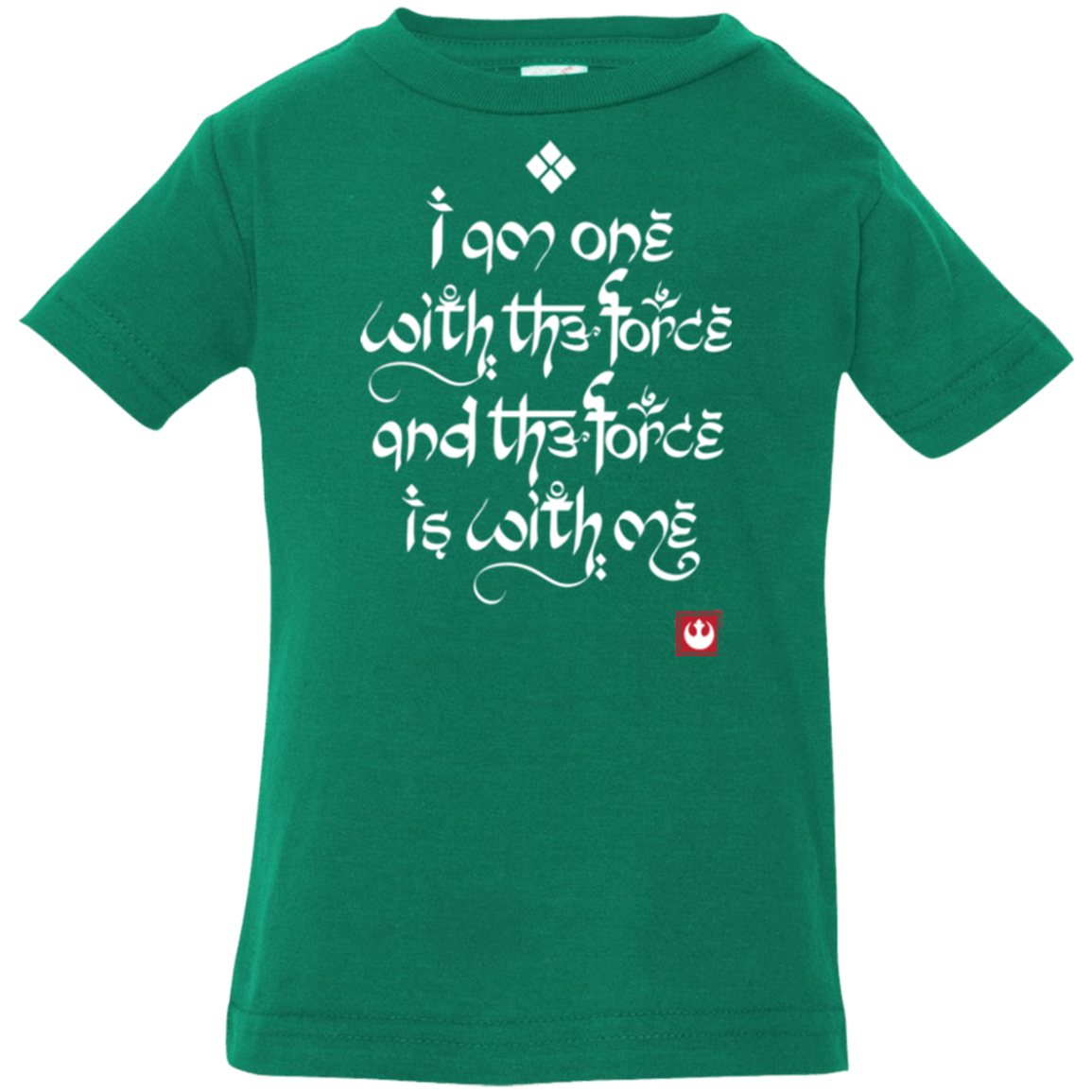 T-Shirts Kelly / 6 Months Force Mantra White Infant Premium T-Shirt