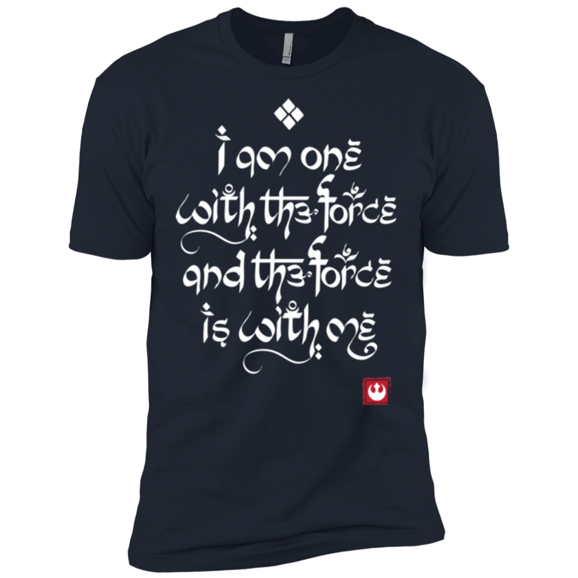 T-Shirts Midnight Navy / X-Small Force Mantra White Men's Premium T-Shirt