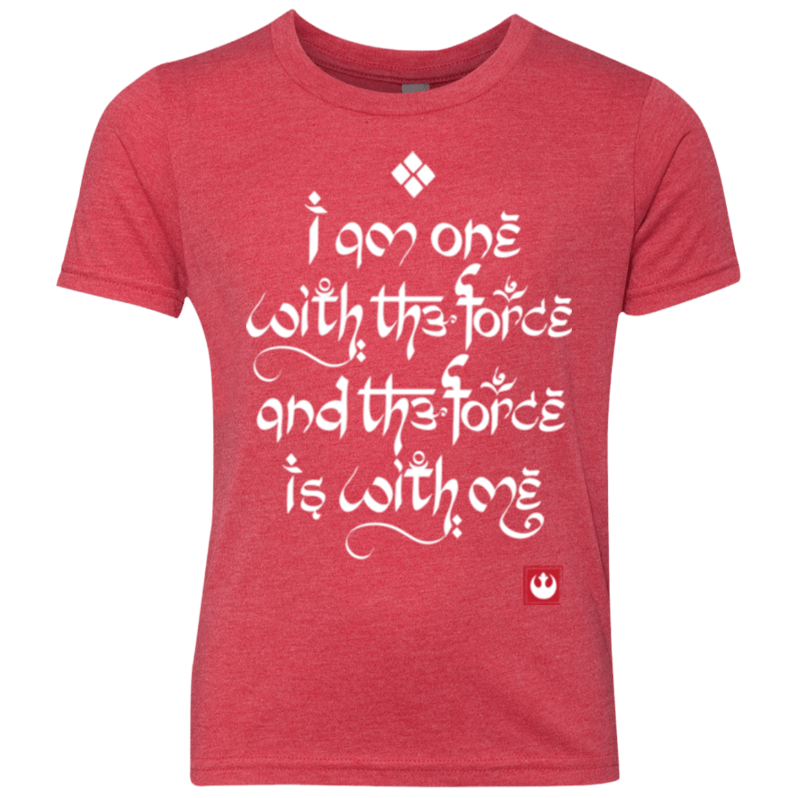 T-Shirts Vintage Red / YXS Force Mantra White Youth Triblend T-Shirt