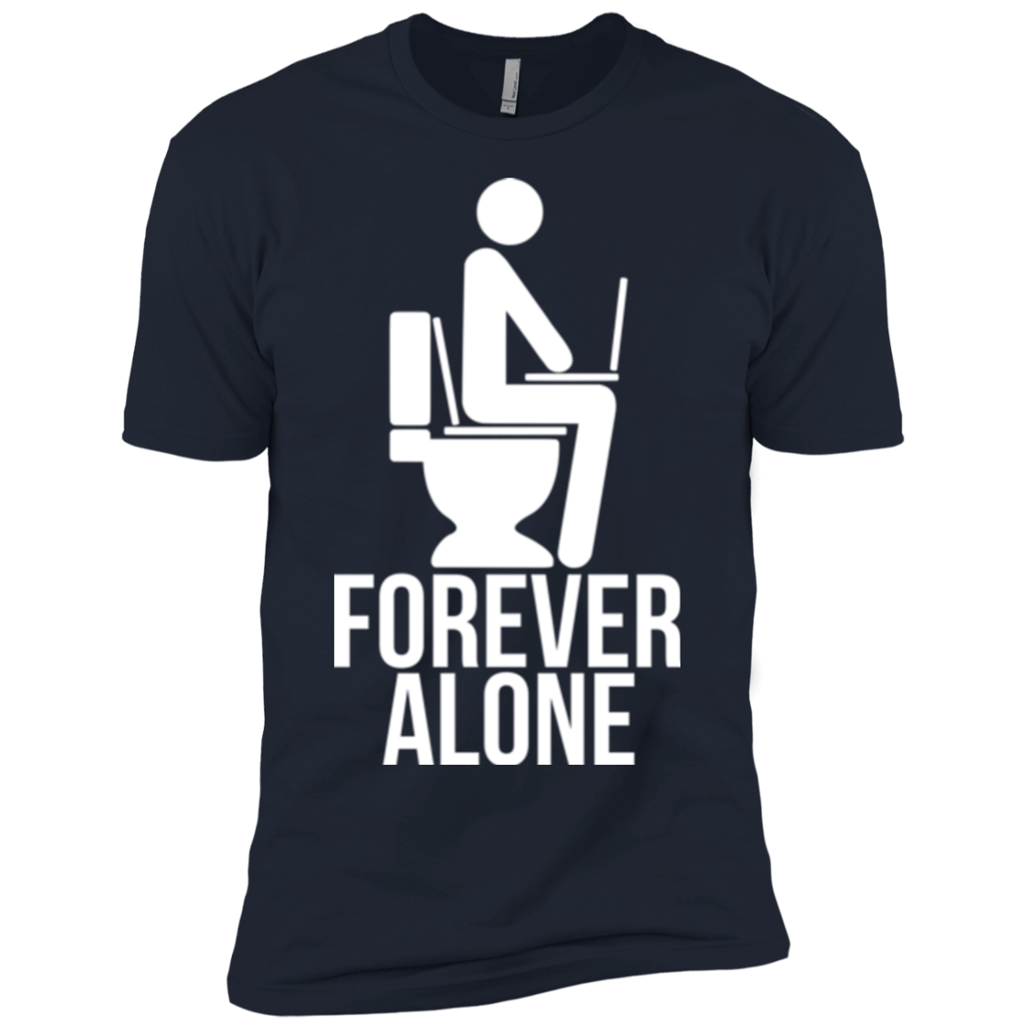 T-Shirts Midnight Navy / YXS Forever alone Boys Premium T-Shirt