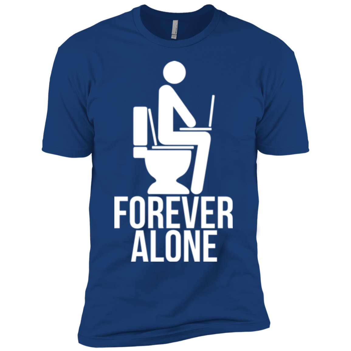 T-Shirts Royal / YXS Forever alone Boys Premium T-Shirt
