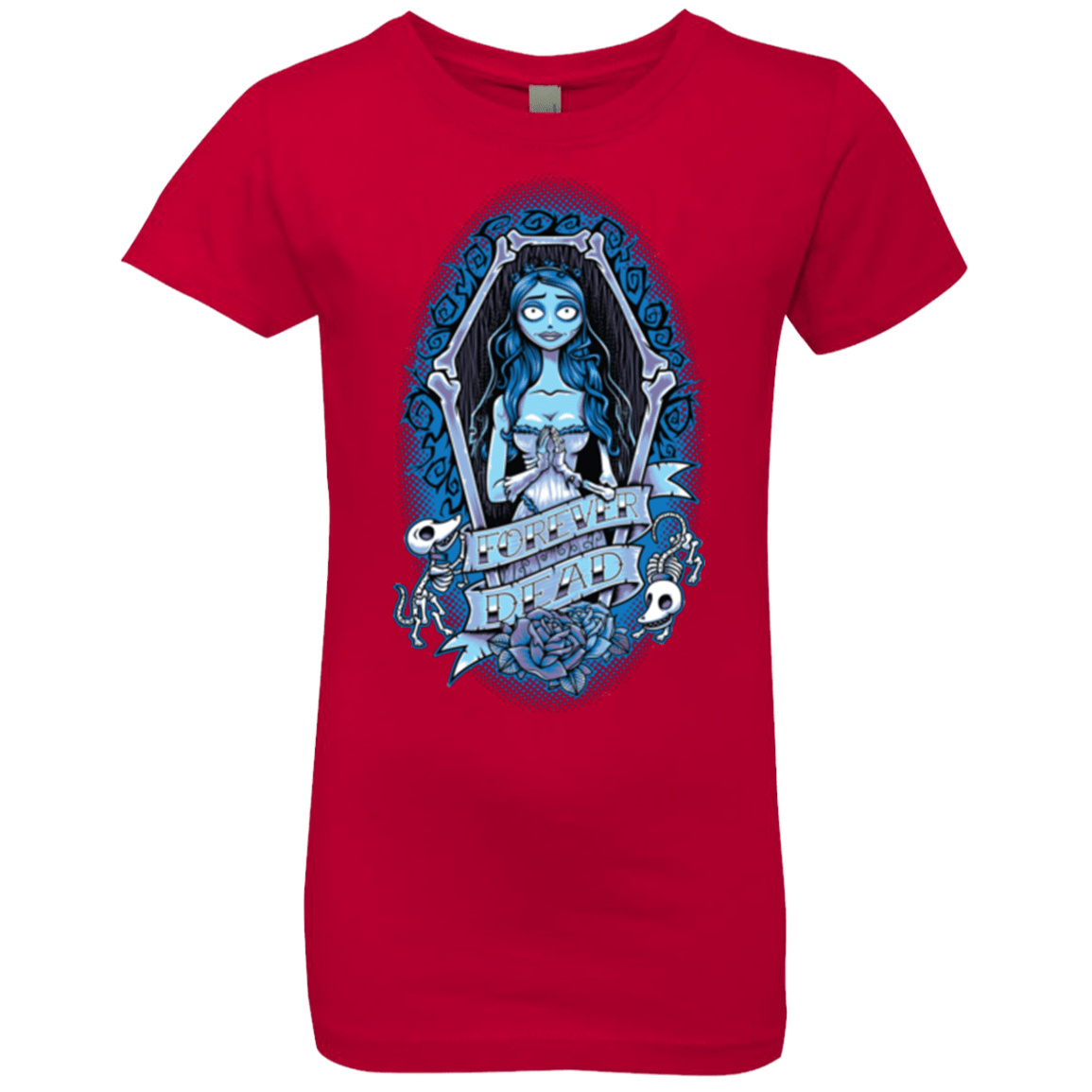T-Shirts Red / YXS Forever Dead Girls Premium T-Shirt