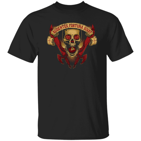 T-Shirts Black / S Fortune Favors the Brave T-Shirt