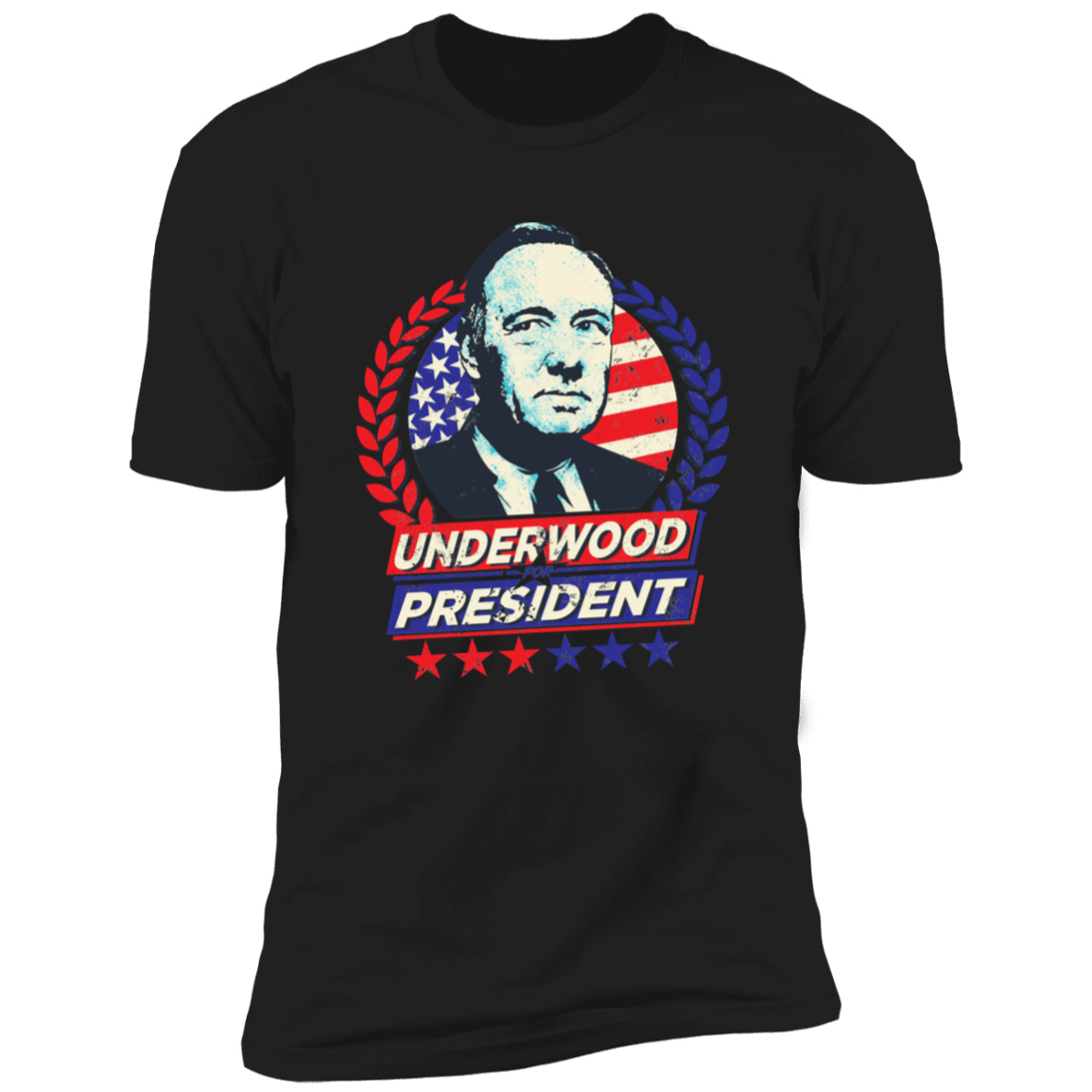 T-Shirts Black / X-Small Frank Underwood 4 Pres Men's Premium T-Shirt