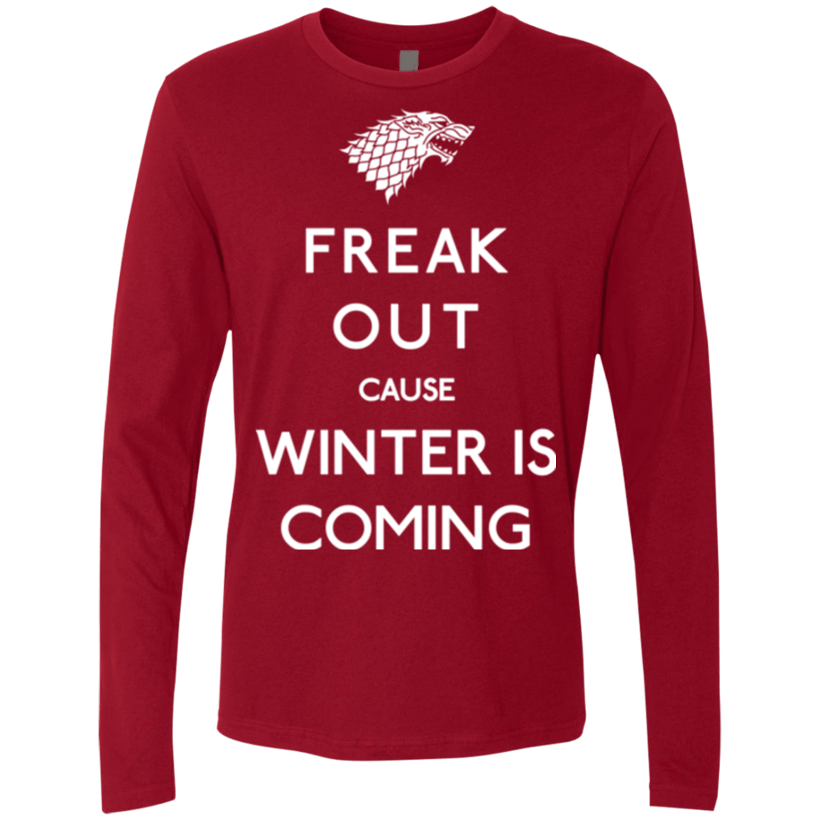 T-Shirts Cardinal / Small Freak winter Men's Premium Long Sleeve