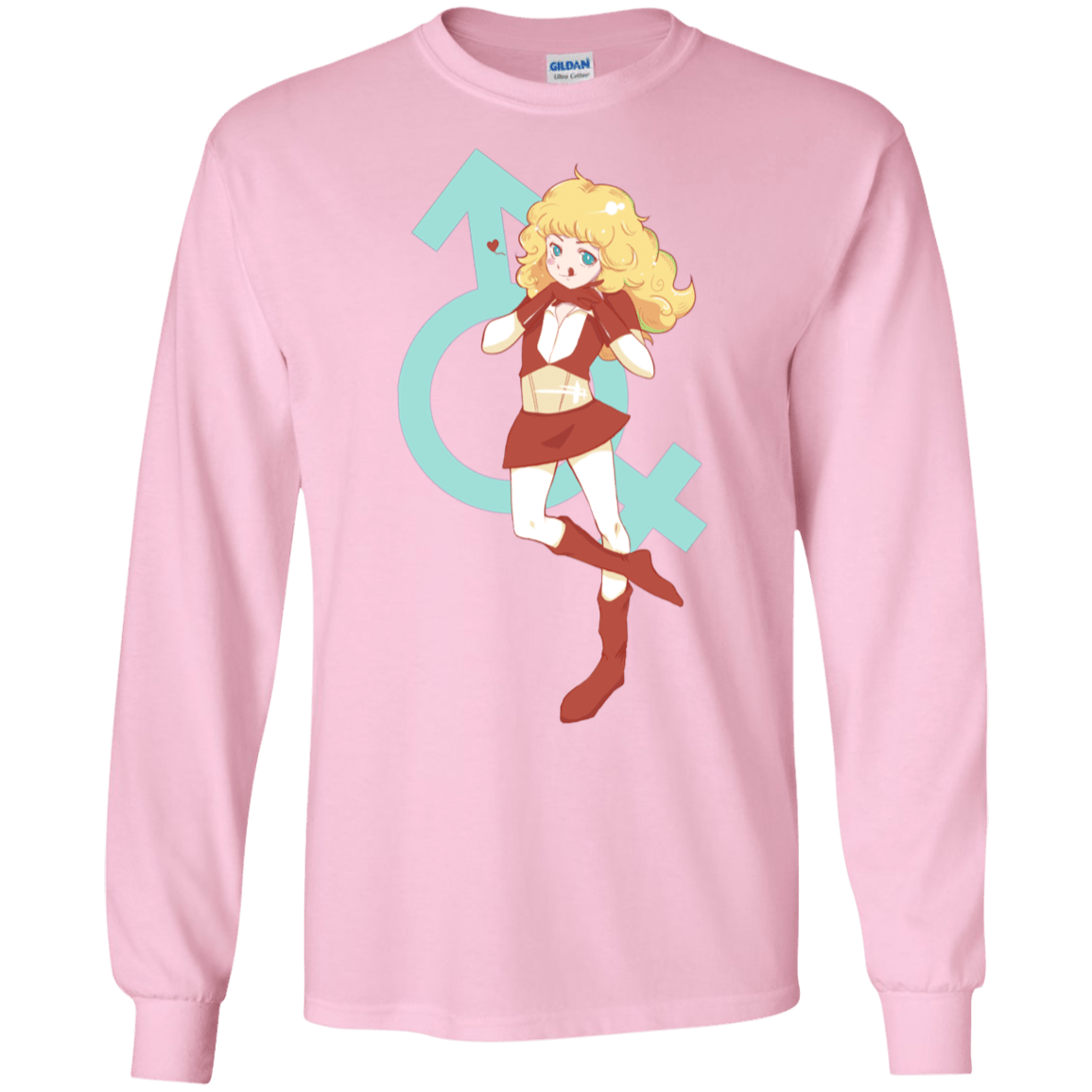 T-Shirts Light Pink / S Frol Men's Long Sleeve T-Shirt