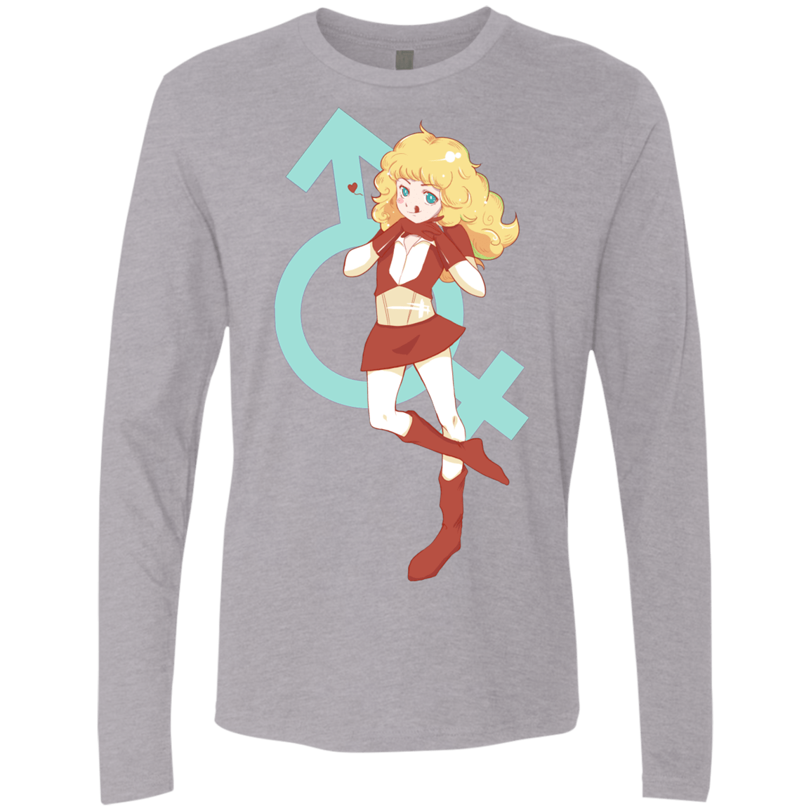 T-Shirts Heather Grey / S Frol Men's Premium Long Sleeve