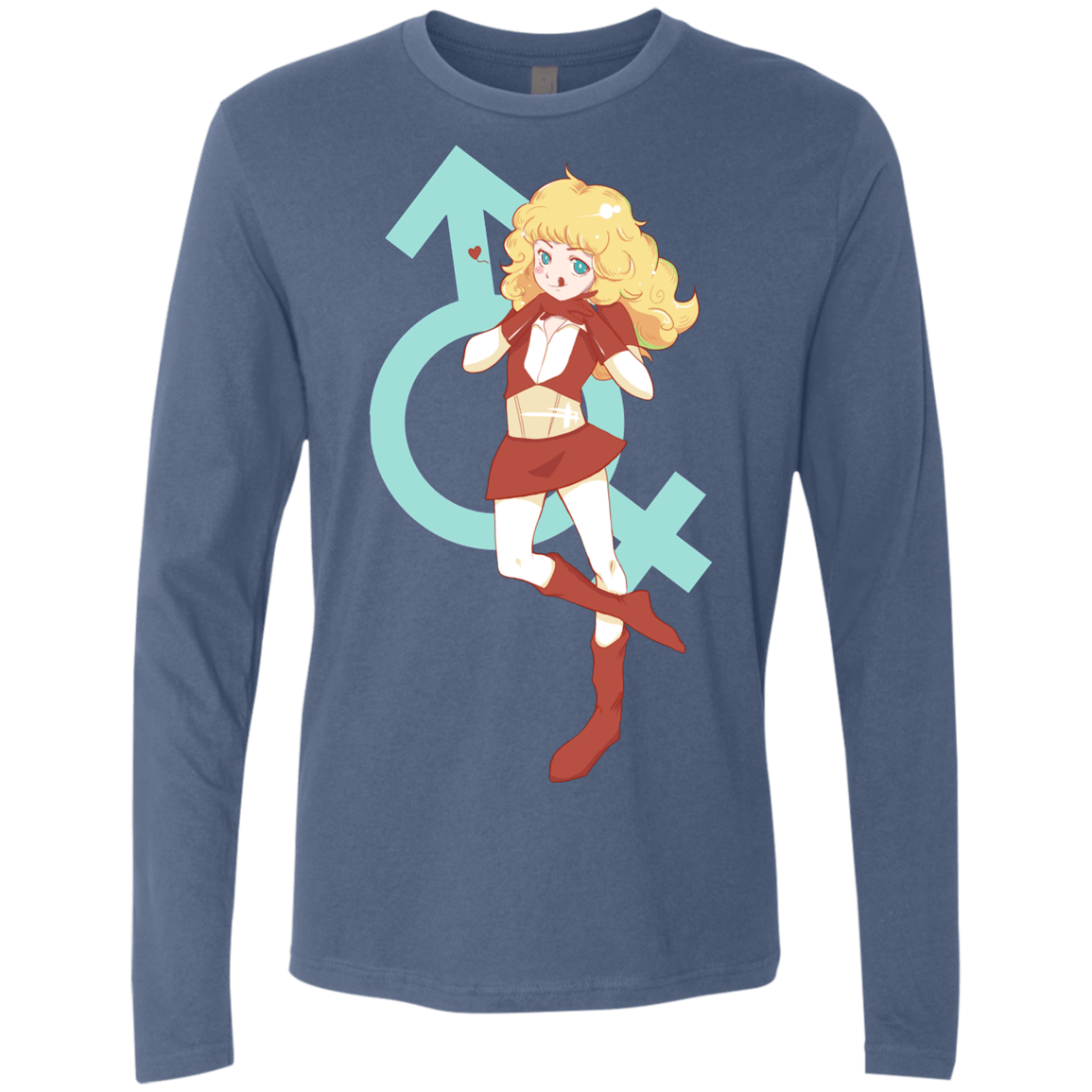 T-Shirts Indigo / S Frol Men's Premium Long Sleeve