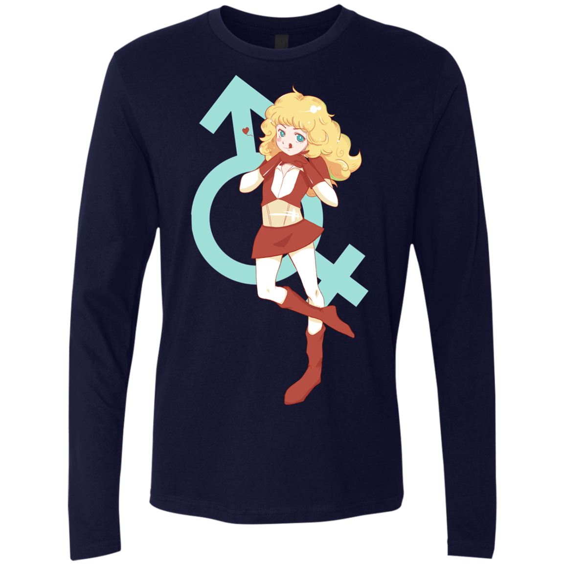 T-Shirts Midnight Navy / S Frol Men's Premium Long Sleeve