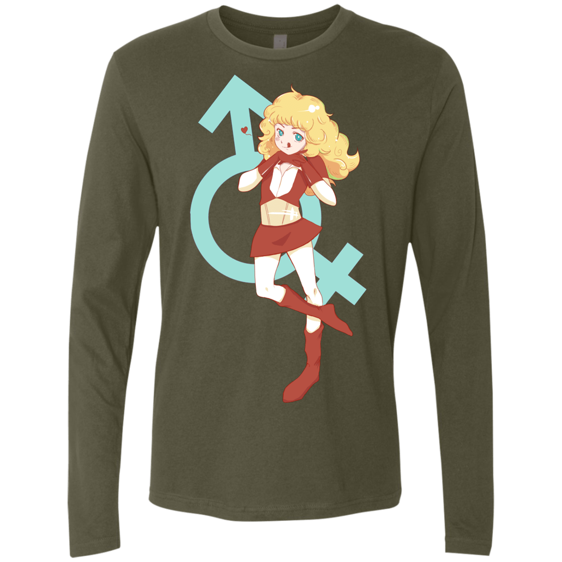 T-Shirts Military Green / S Frol Men's Premium Long Sleeve