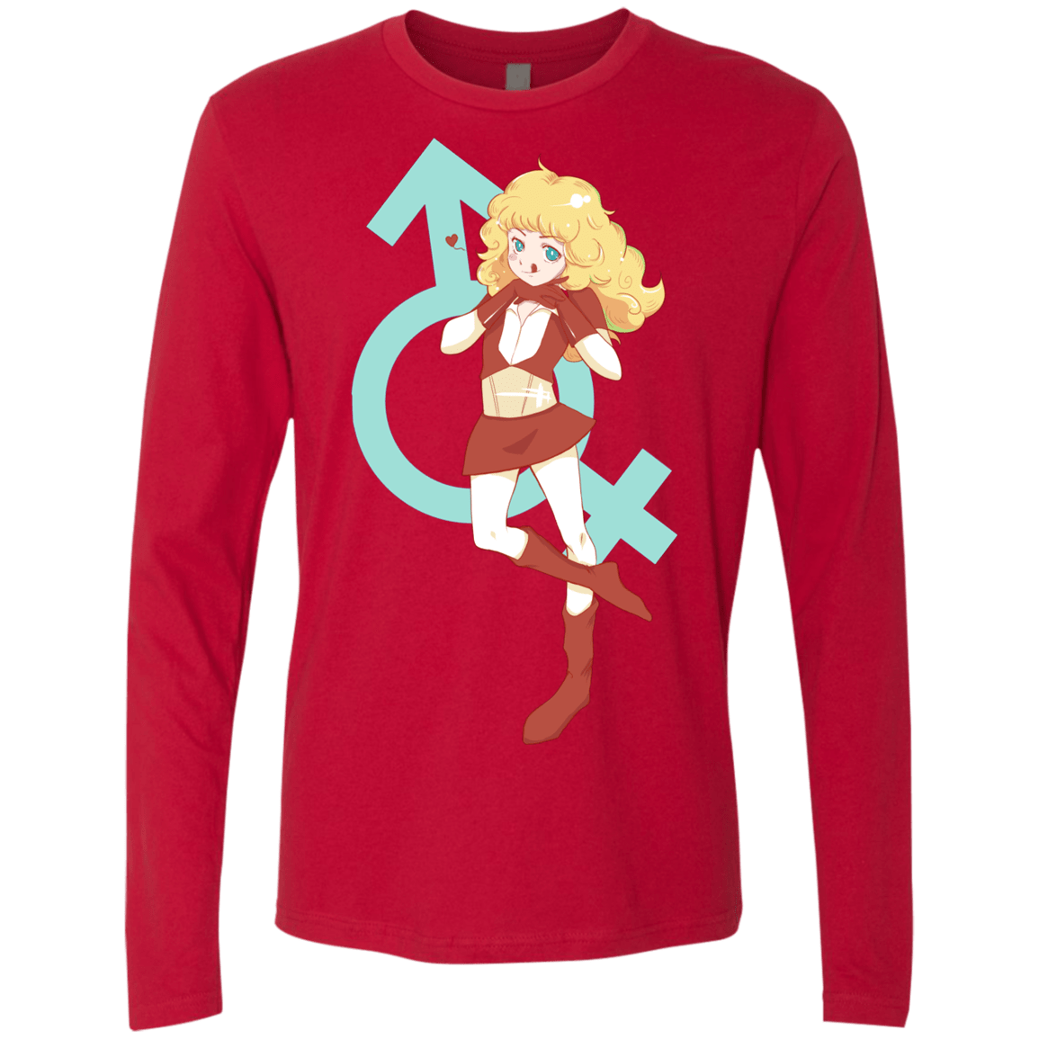 T-Shirts Red / S Frol Men's Premium Long Sleeve