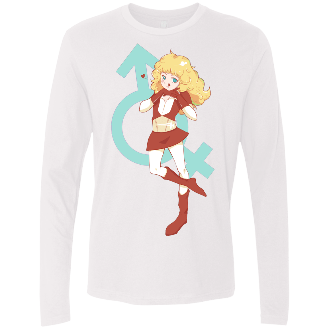 T-Shirts White / S Frol Men's Premium Long Sleeve