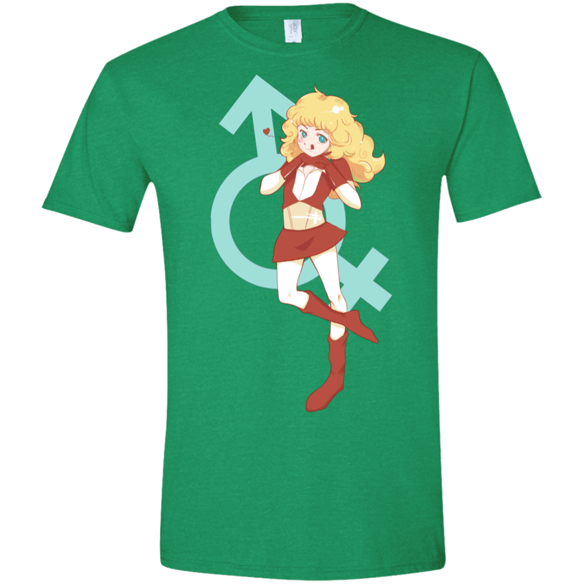 T-Shirts Heather Irish Green / S Frol Men's Semi-Fitted Softstyle