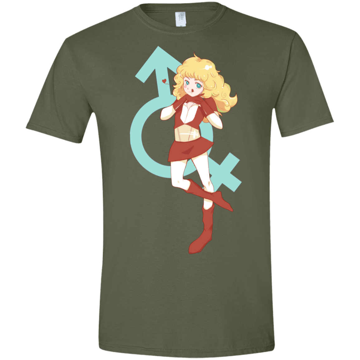 T-Shirts Military Green / S Frol Men's Semi-Fitted Softstyle