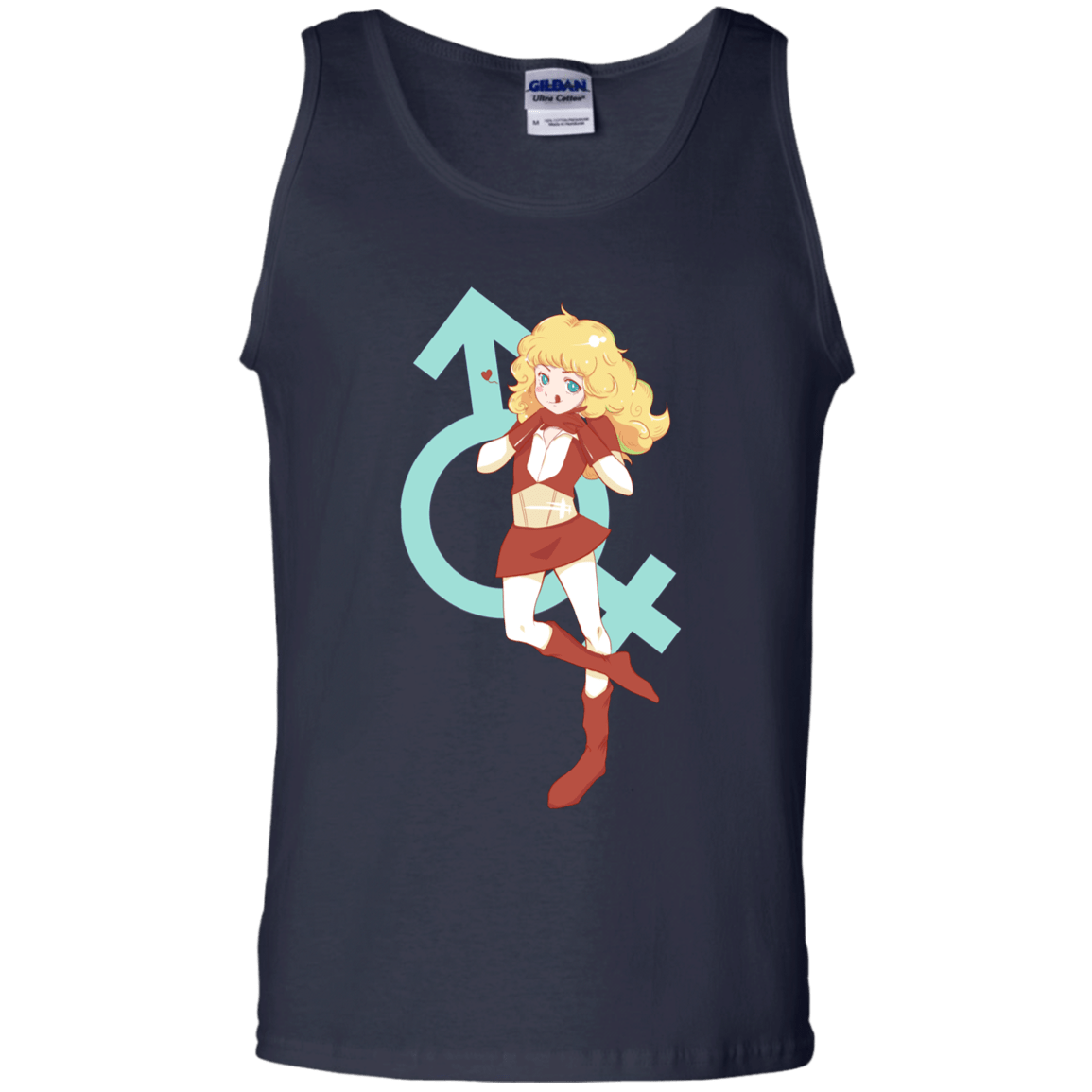 T-Shirts Navy / S Frol Men's Tank Top