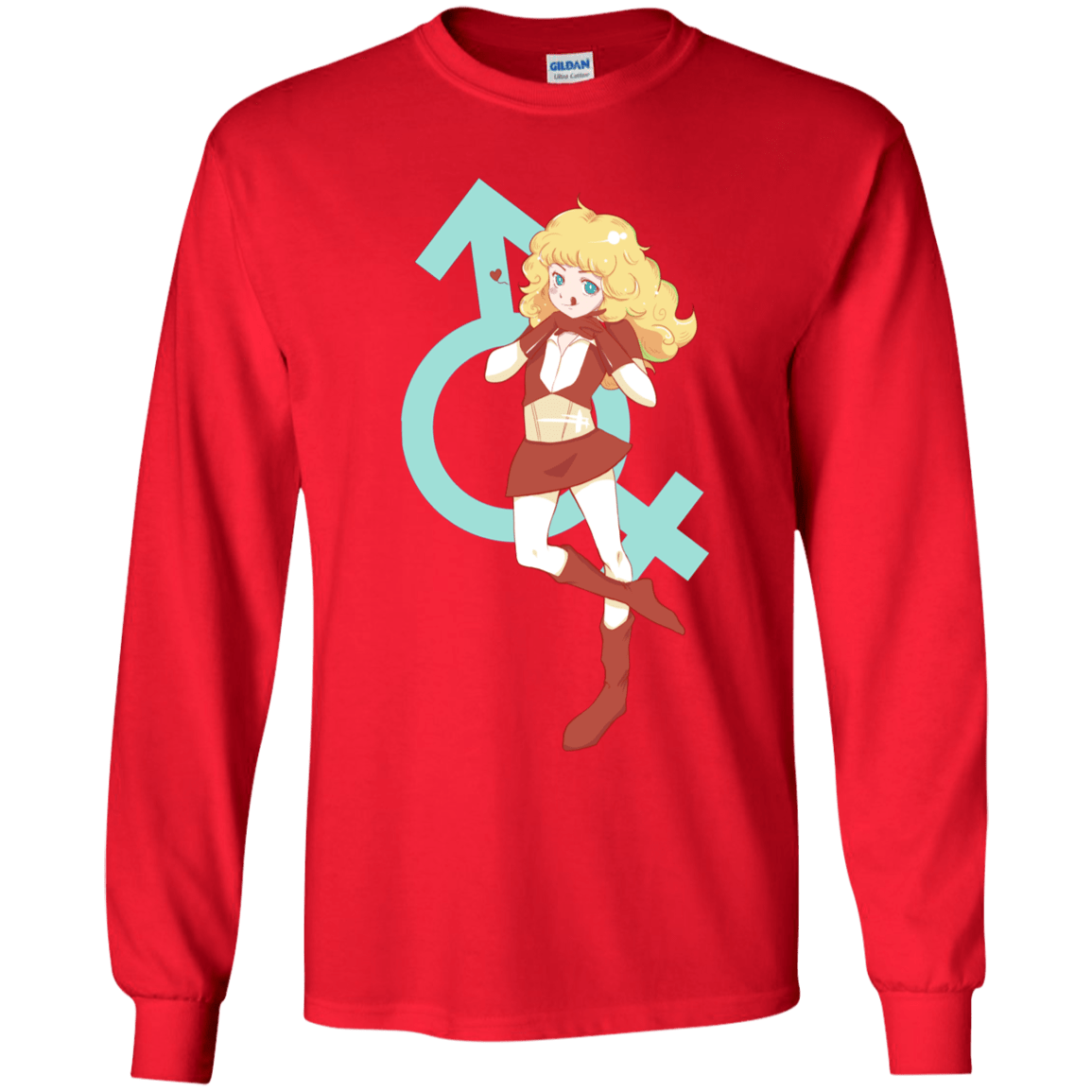 T-Shirts Red / YS Frol Youth Long Sleeve T-Shirt