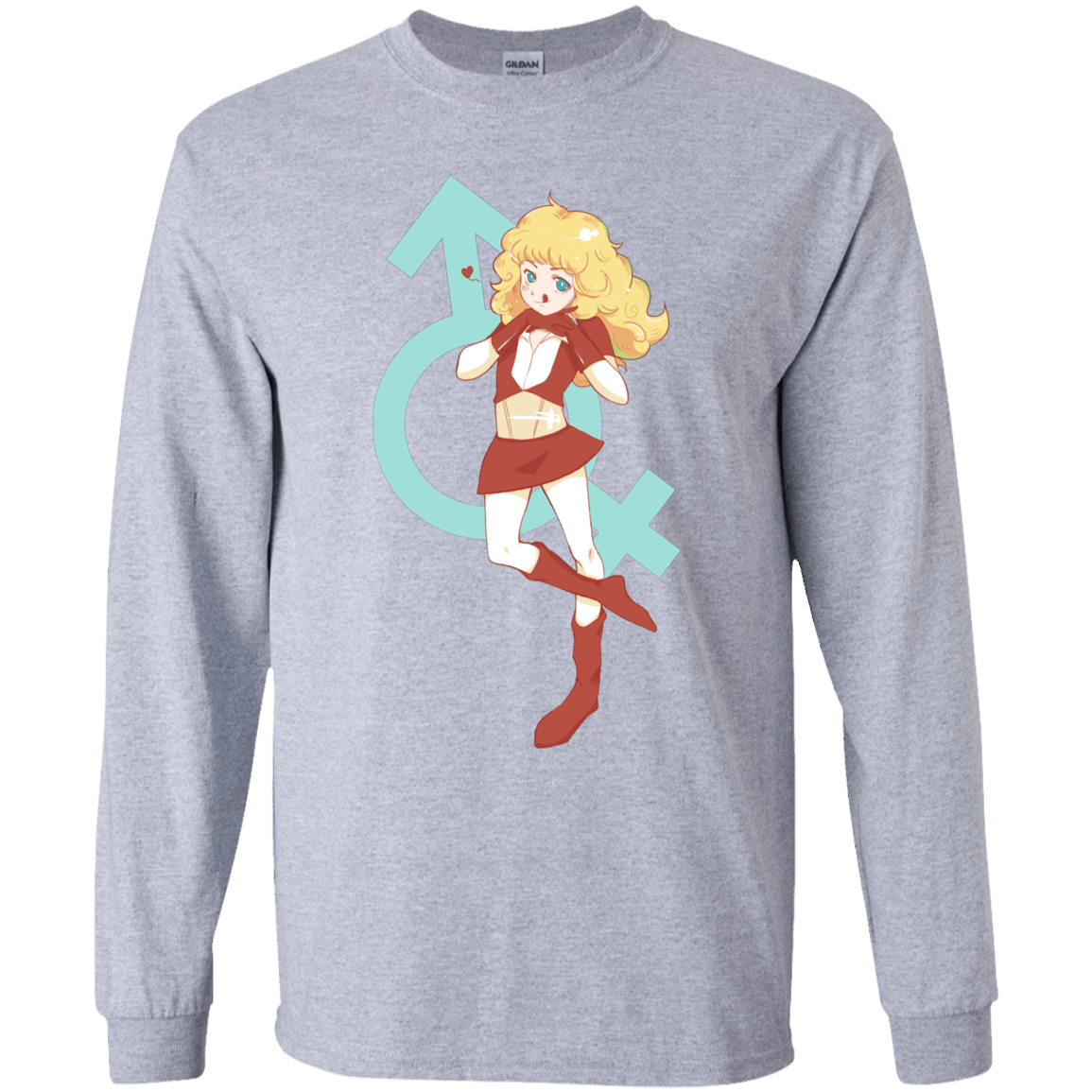 T-Shirts Sport Grey / YS Frol Youth Long Sleeve T-Shirt