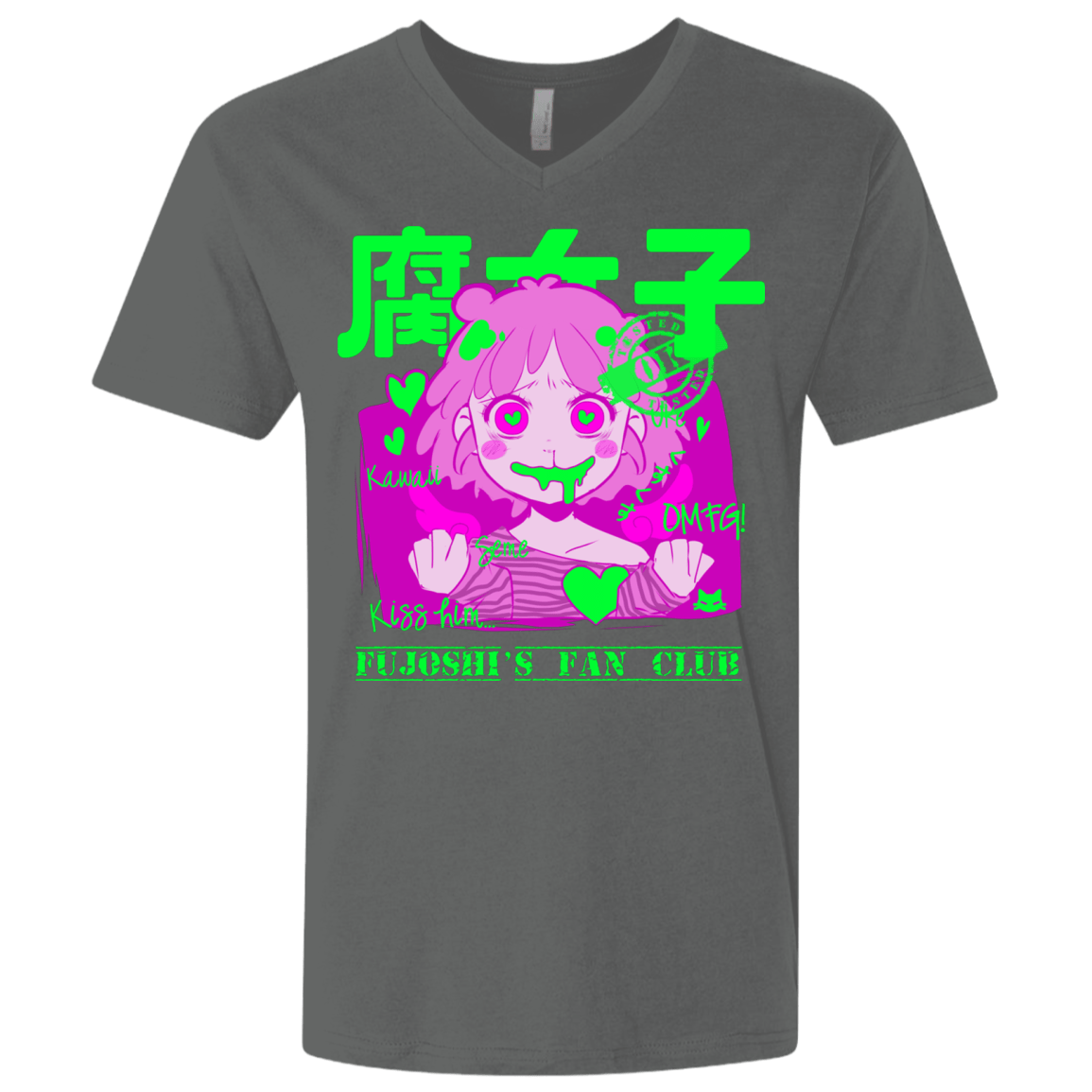 T-Shirts Heavy Metal / X-Small Fujoshi Men's Premium V-Neck