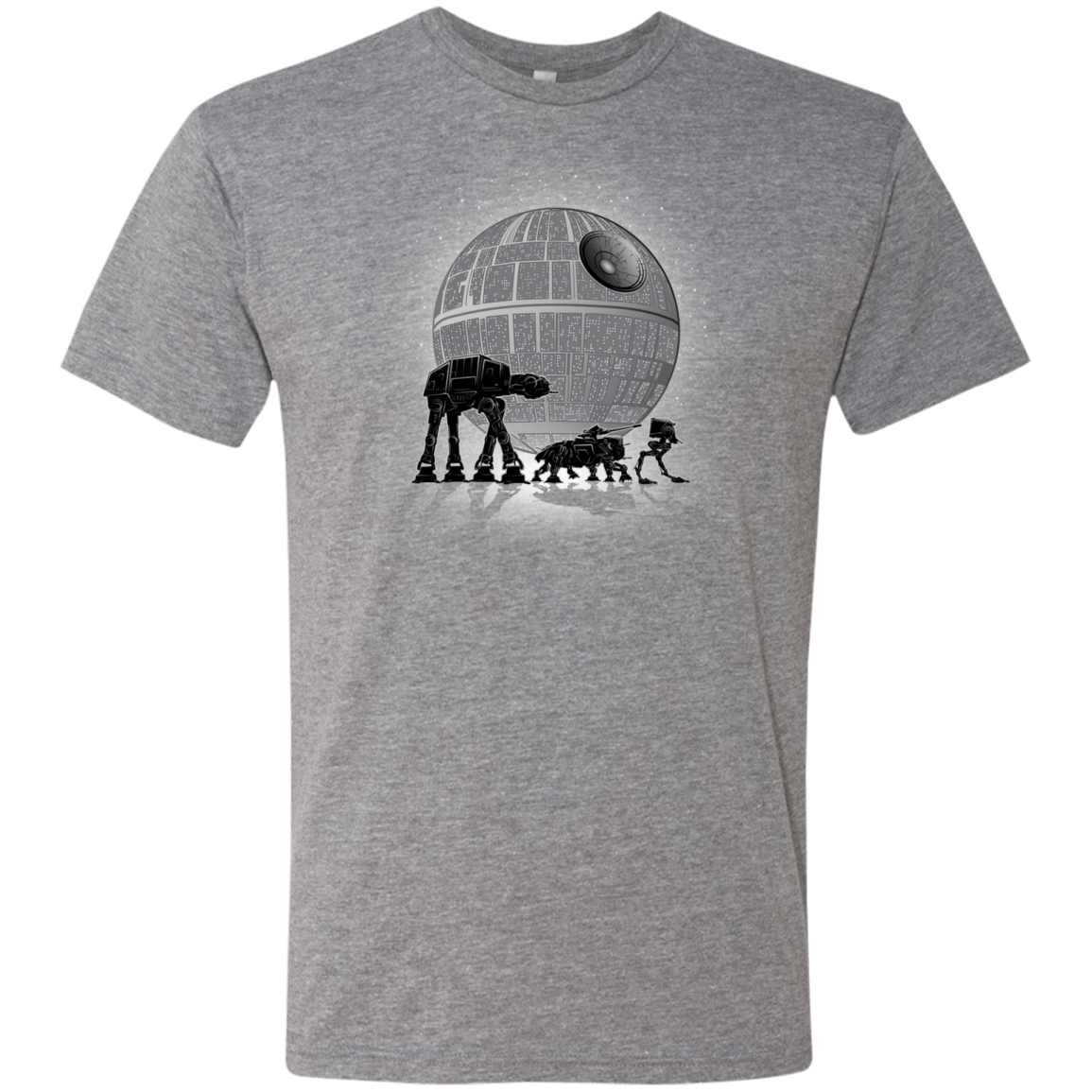 T-Shirts Premium Heather / Small Full Moon Over Empire Men's Triblend T-Shirt
