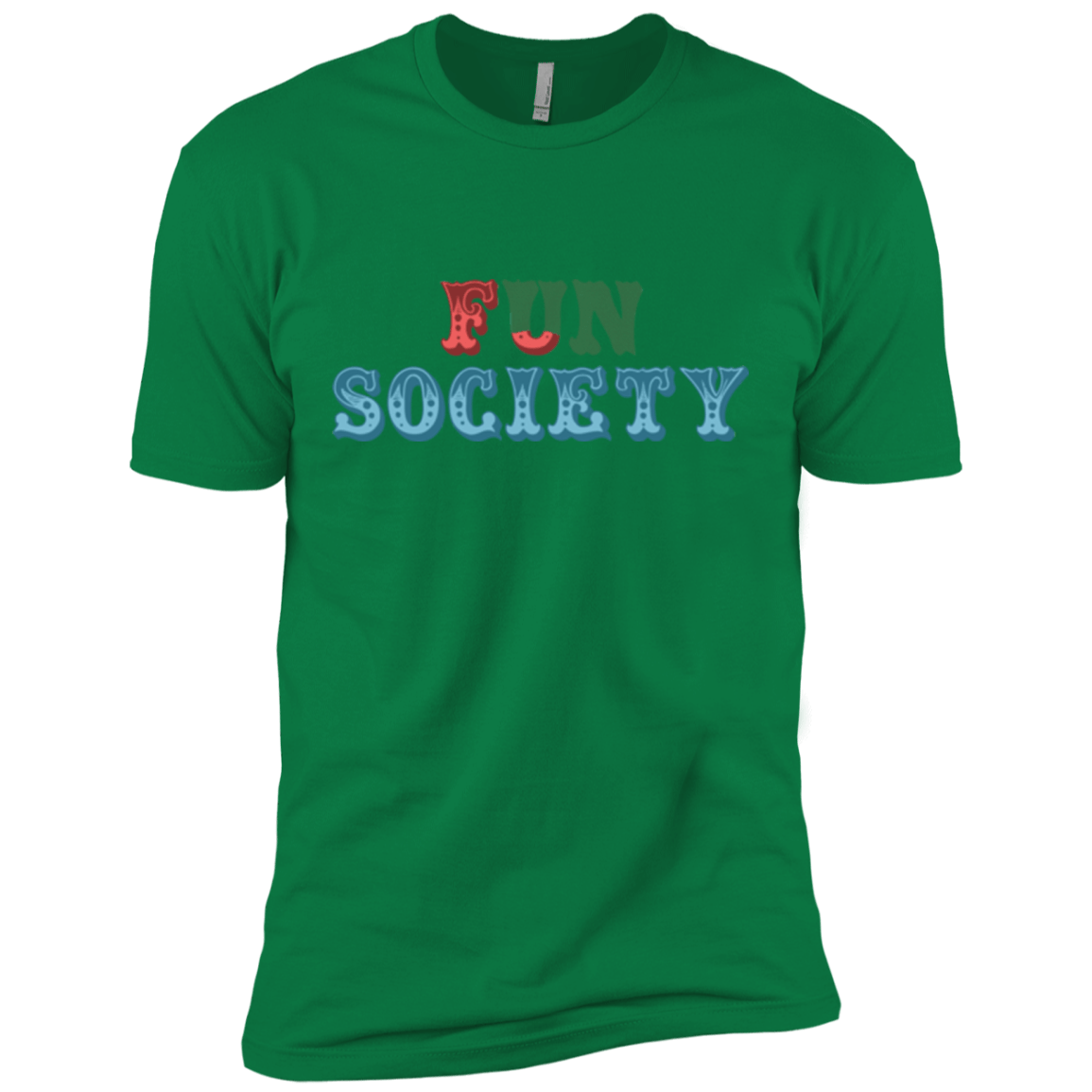 T-Shirts Kelly Green / X-Small Fun Society Men's Premium T-Shirt