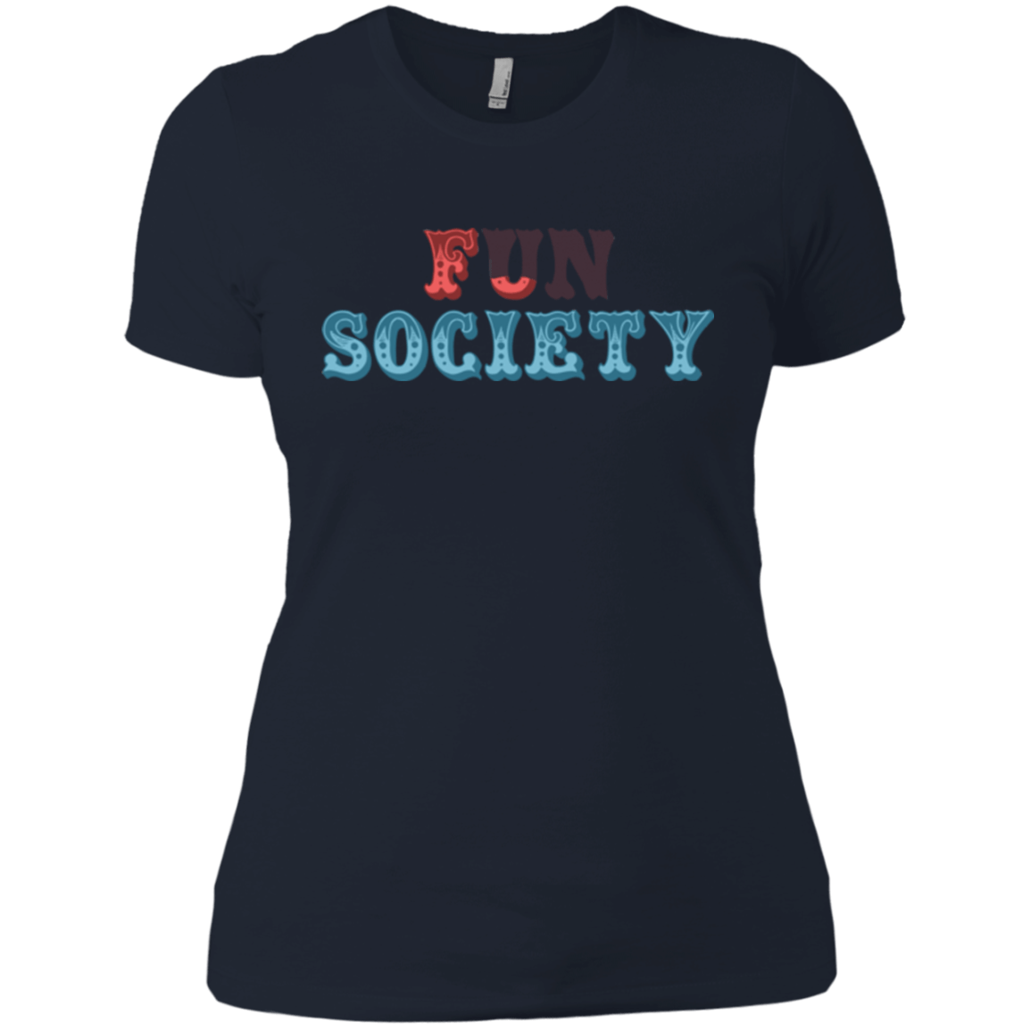 T-Shirts Midnight Navy / X-Small Fun Society Women's Premium T-Shirt