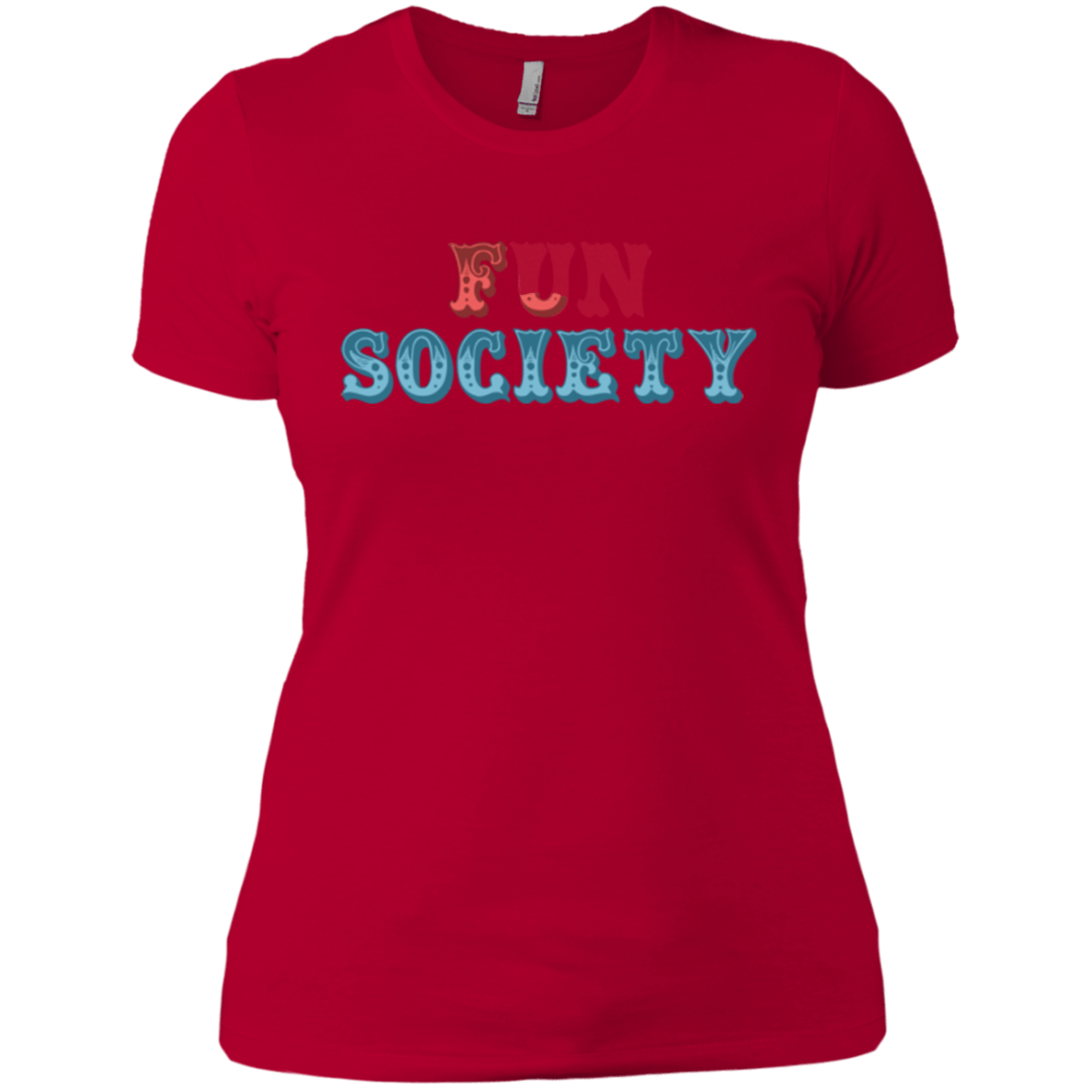T-Shirts Red / X-Small Fun Society Women's Premium T-Shirt