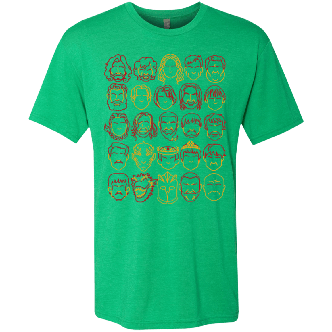 T-Shirts Envy / Small Game of Thrones Minimalism Men's Triblend T-Shirt