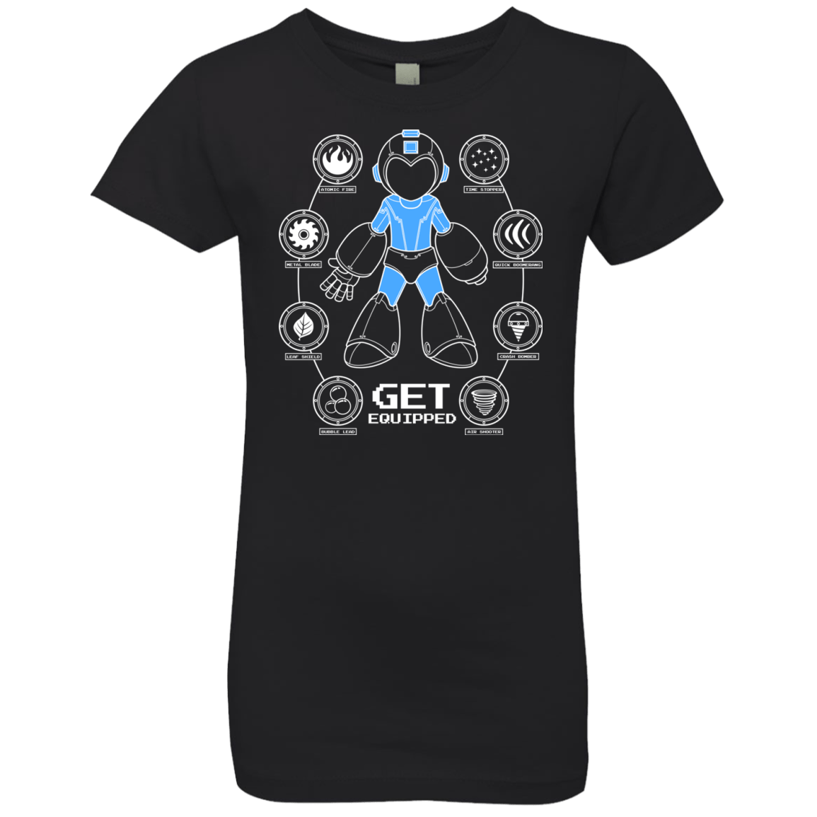 T-Shirts Black / YXS Get Equipped Girls Premium T-Shirt