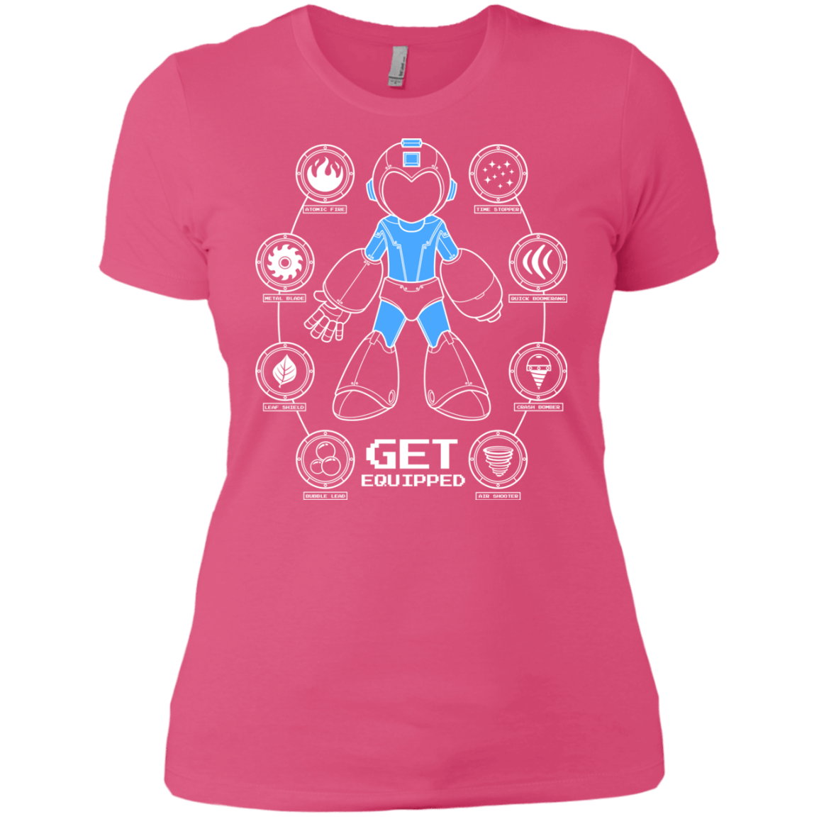 T-Shirts Hot Pink / X-Small Get Equipped Women's Premium T-Shirt