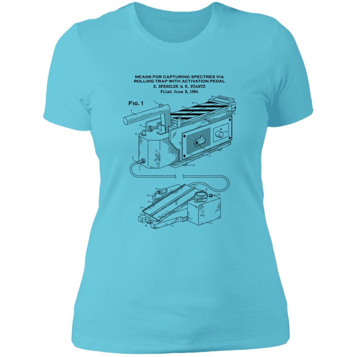 T-Shirts Cancun / S Ghost Trap Patent Women's Premium T-Shirt