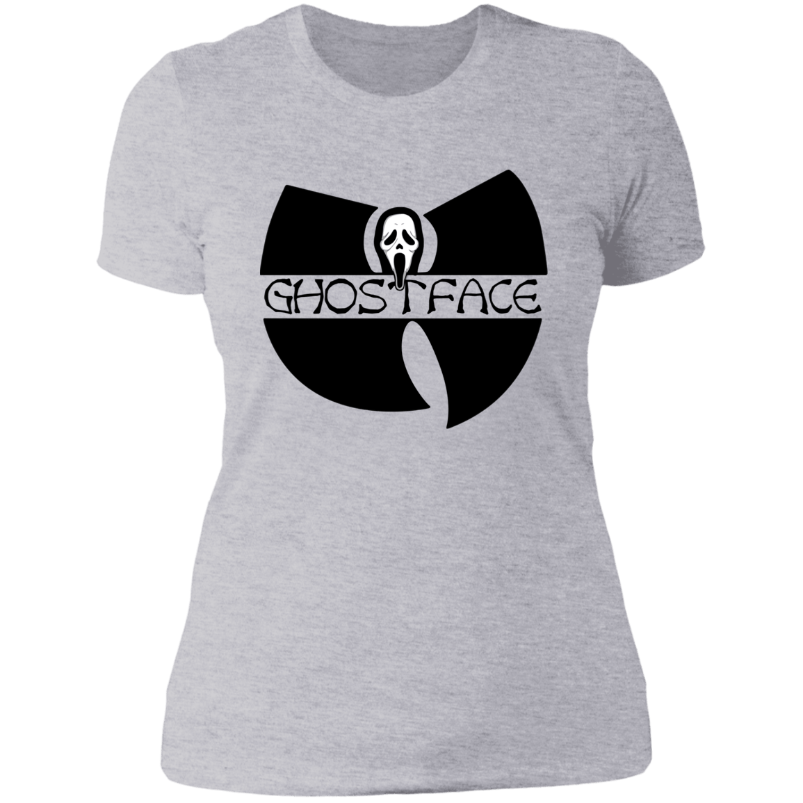 T-Shirts Heather Grey / S Ghostface Women's Premium T-Shirt