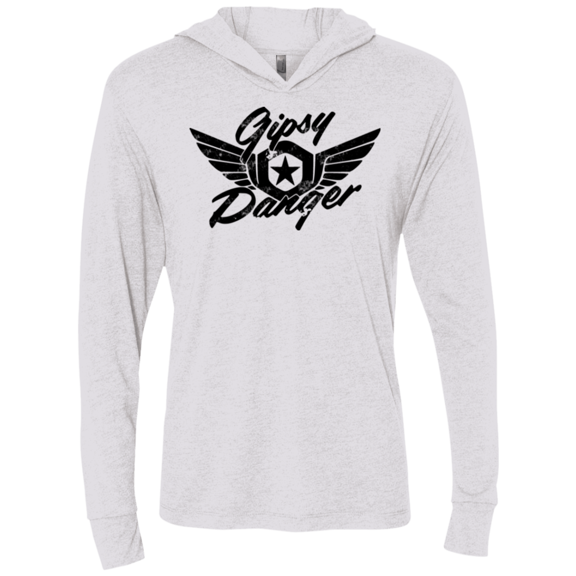 T-Shirts Heather White / X-Small Gipsy danger Triblend Long Sleeve Hoodie Tee