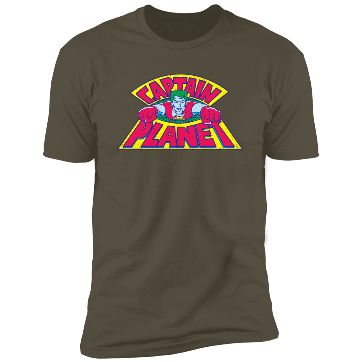 T-Shirts Military Green / S Go Planet! Men's Premium T-Shirt