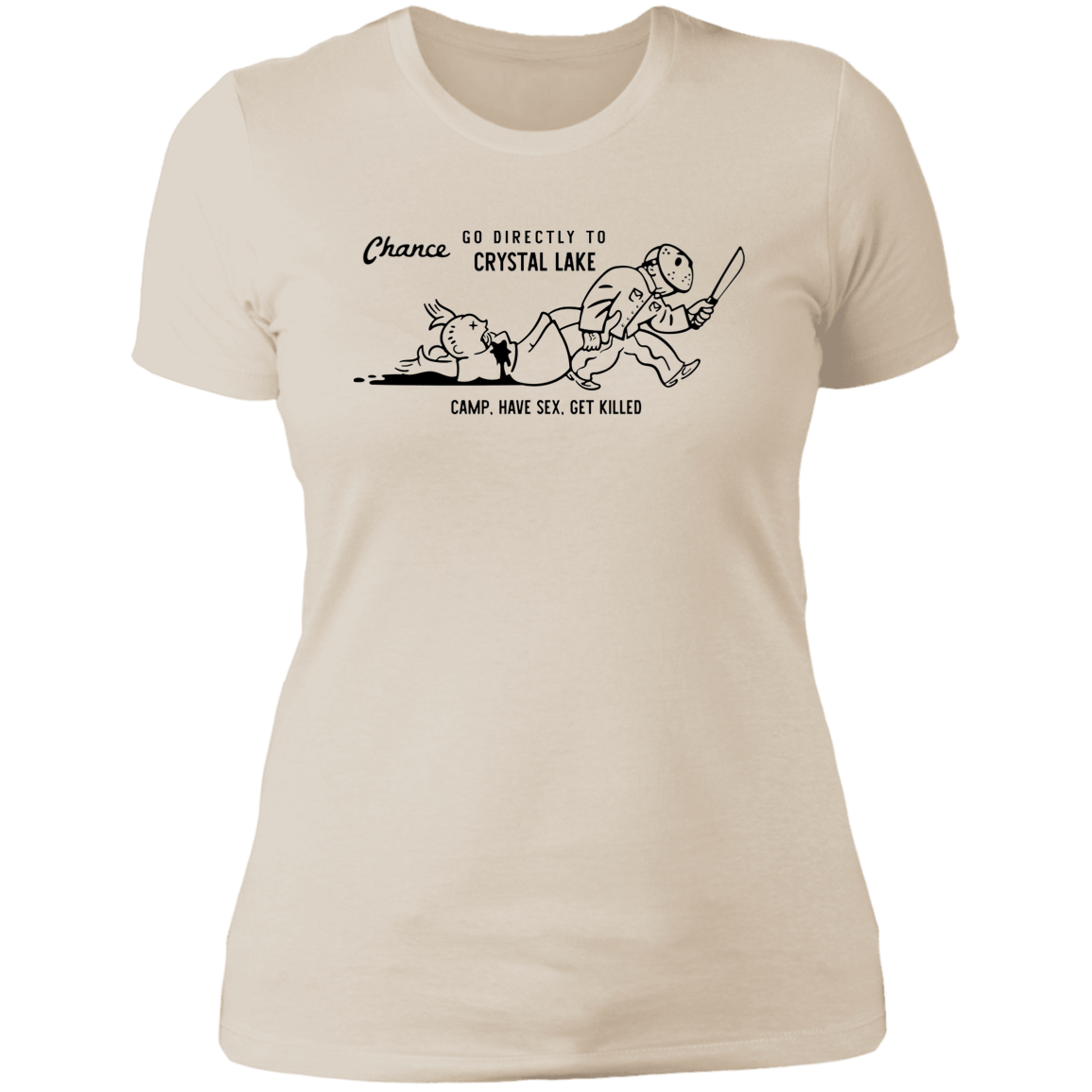 T-Shirts Ivory/ / S Go To Camp Women's Premium T-Shirt